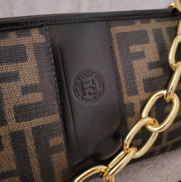 Fendi FF Zucca Pochette Mama Baguette Crossbody - Picture 3 of 9